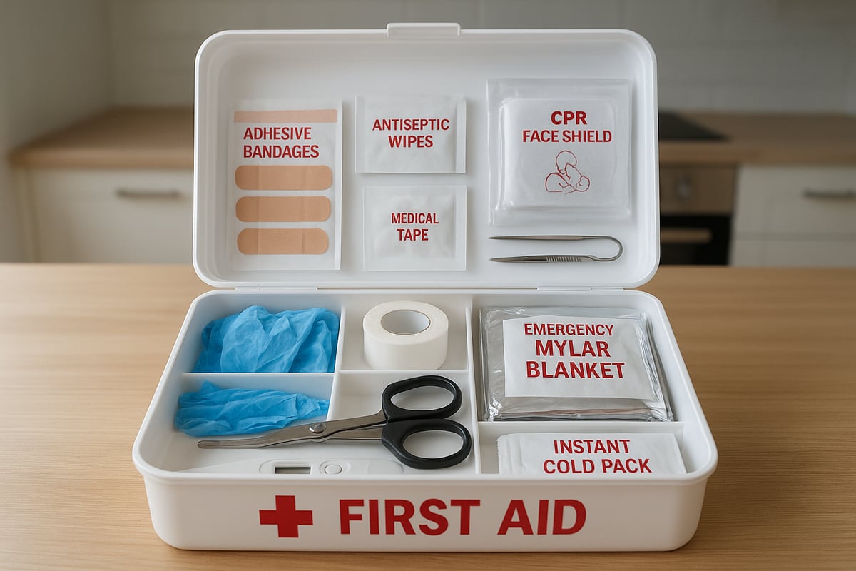 Medical first aid kit supplies